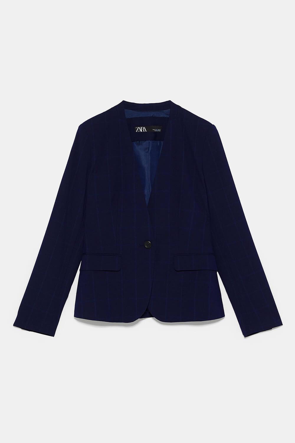 Indigo With Zip Dress